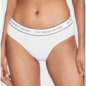 Victoria Secret Cotton Hiphugger Panties light tan w/color variance Med left
